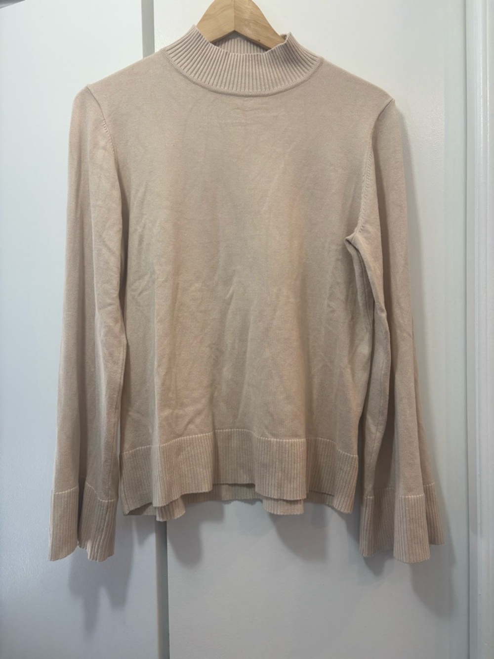 Rio & Rian Classic Cream Turtleneck Sweater - Women - Picture 1 of 4
